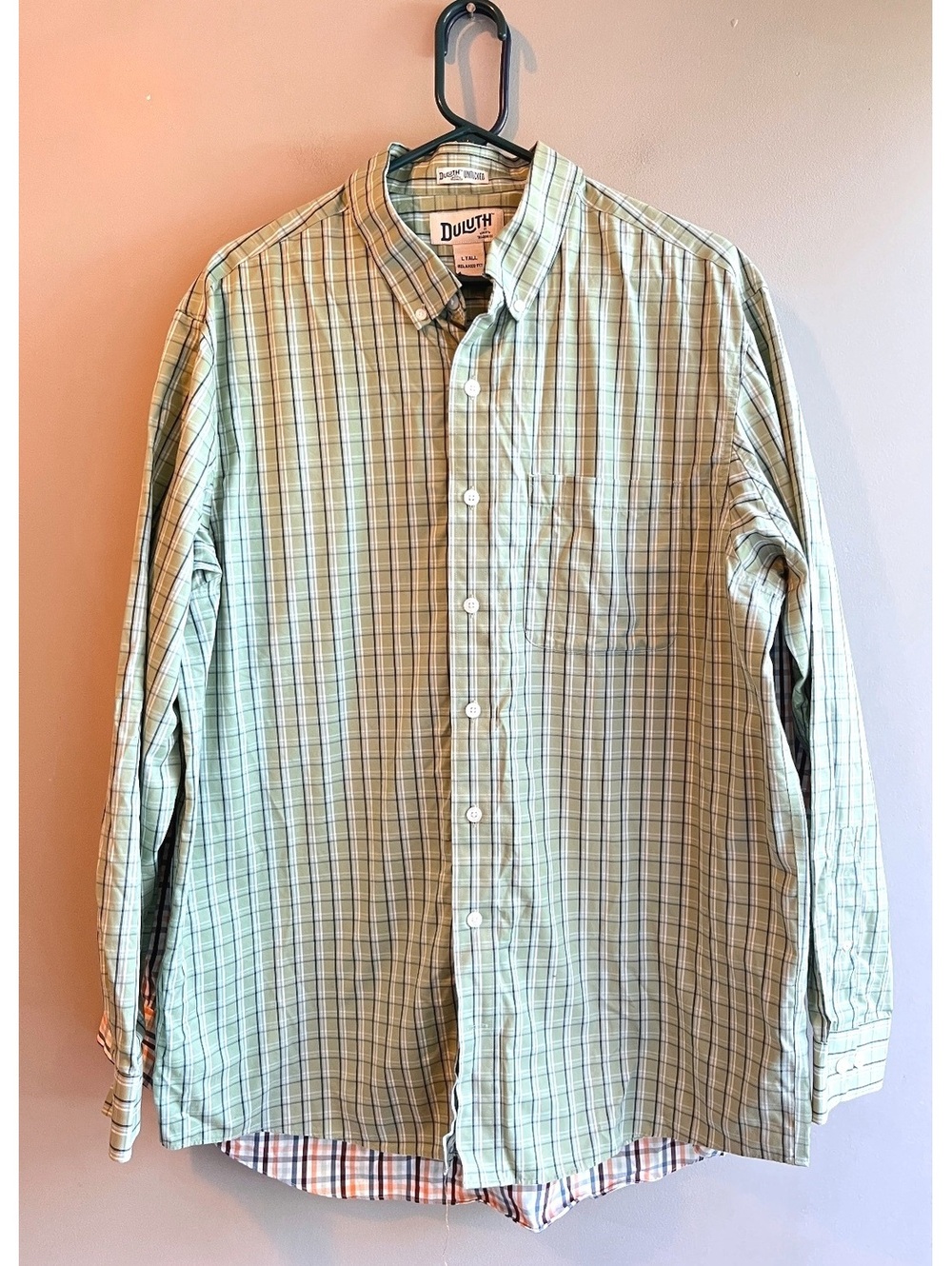 Duluth Trading Company Bundle 2 Long Sleeve Large Tall Shirts